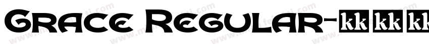 Grace Regular字体转换